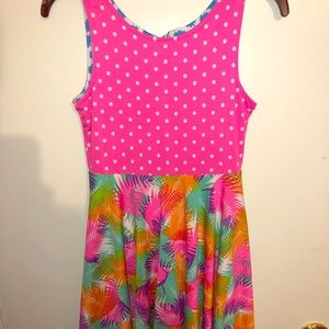Size 8 girls reversible dress